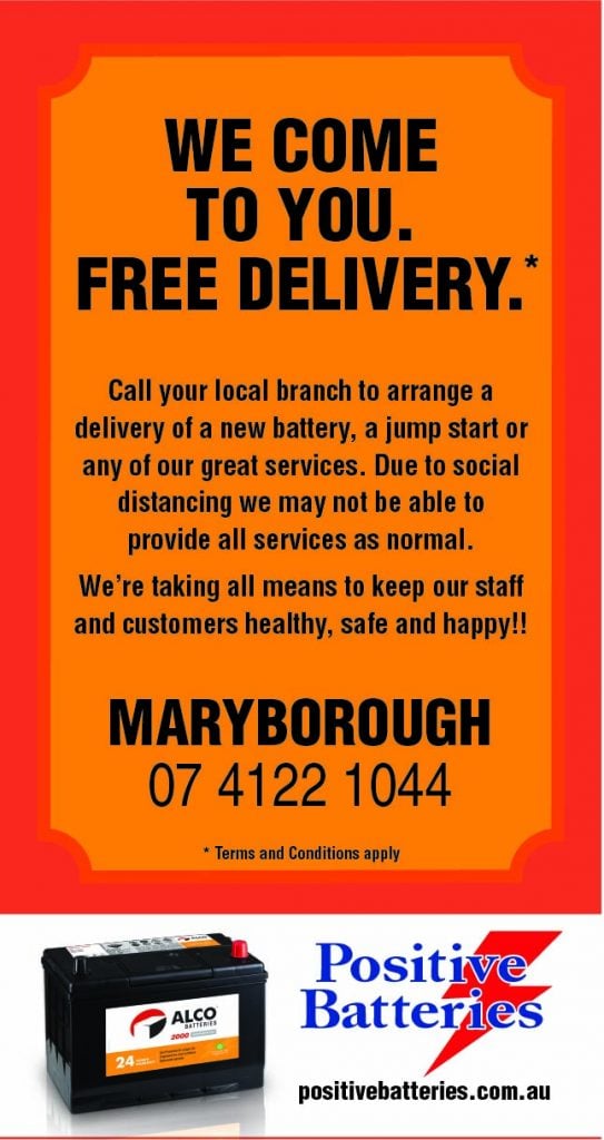 Positive Batteries Free Delivery