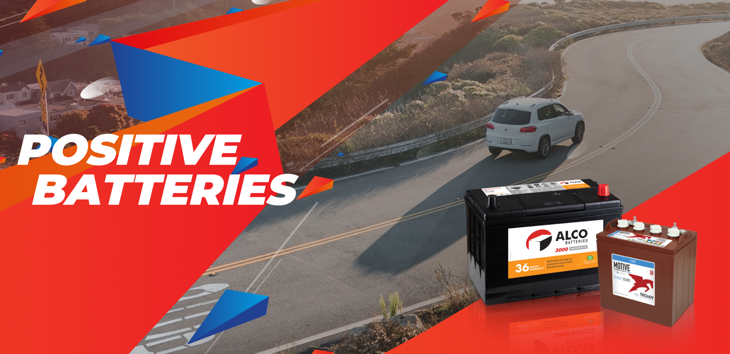 Locations Positive Batteries